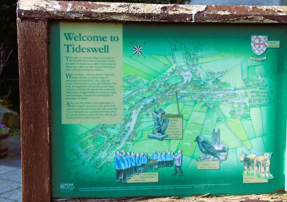 Gorgeous Cozy Cottage With A Heritage Feel, Walks, Pubs & Wood Burner Tideswell Eksteriør billede