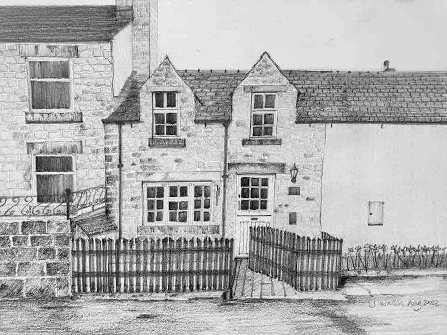 Gorgeous Cozy Cottage With A Heritage Feel, Walks, Pubs & Wood Burner Tideswell Eksteriør billede